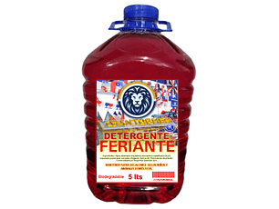 Detergente Líquido FERIANTE Rojo Cristal (5 L)