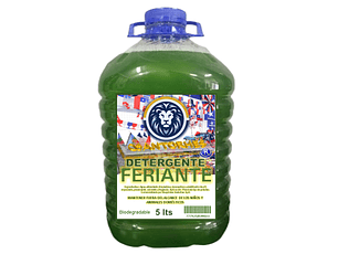 Detergente Líquido FERIANTE Verde Cristal (5 L)