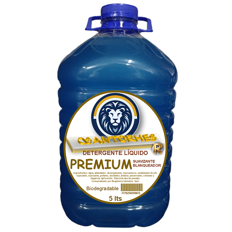Detergente Líquido Azul PREMIUM (5 L) 1