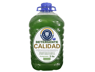 Detergente Líquido CALIDAD Verde (5 L)