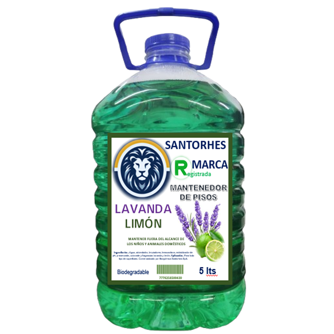 Mantenedor de Pisos Lavanda Limón (5 Lts) 1