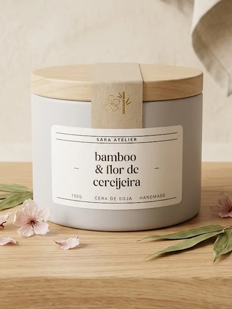 Bamboo & Flor de Cerejeira 1