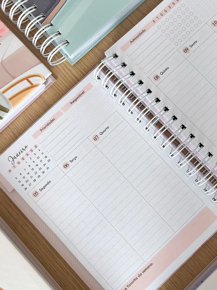 Agenda Ondas Pastel 18