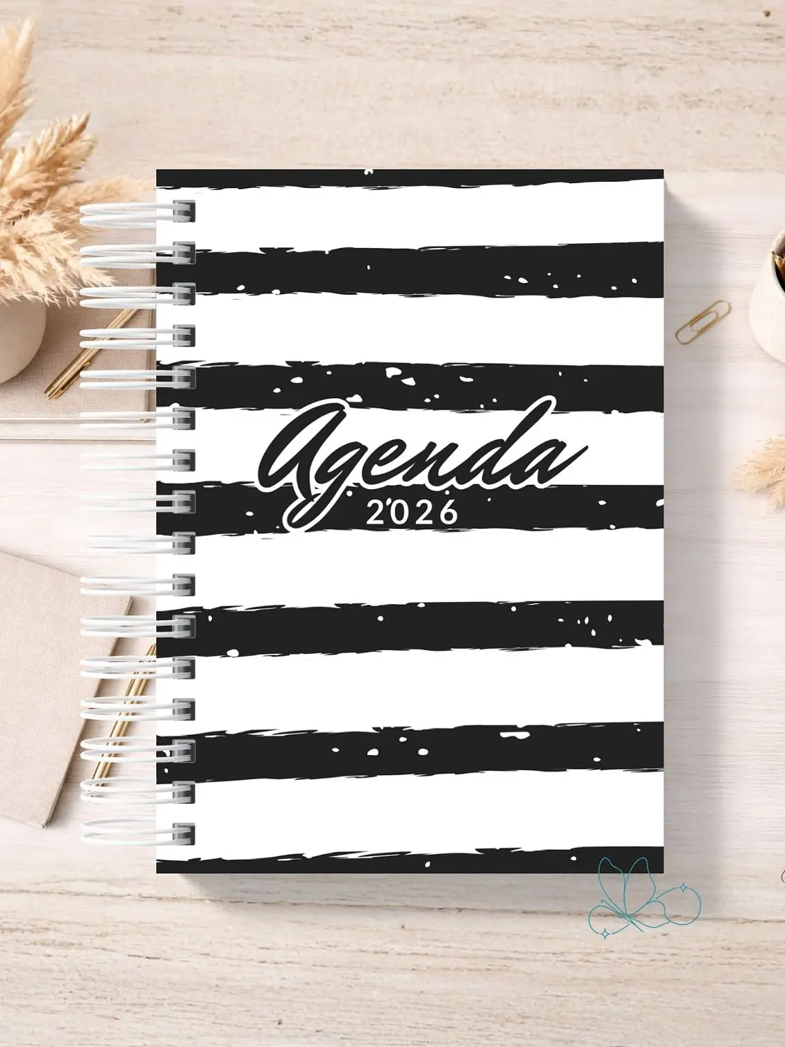 Agenda Black and White 1
