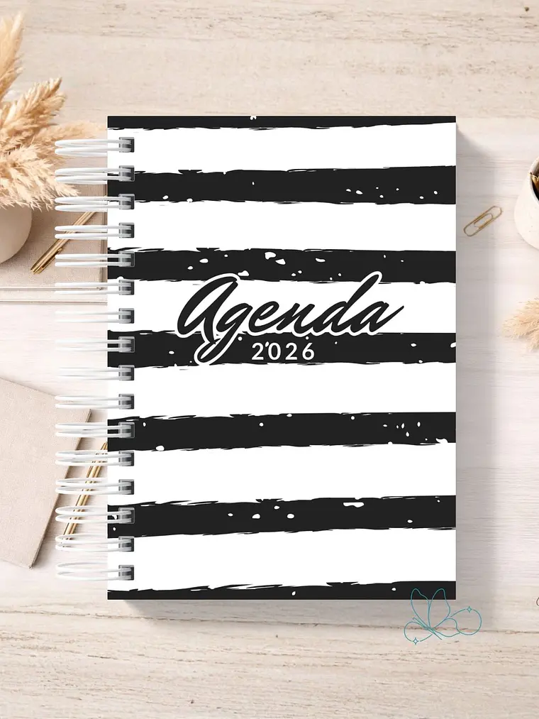 Agenda Black and White 1