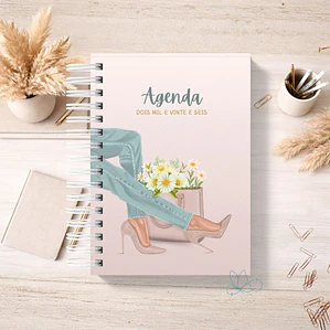 Agenda Elegância Floral