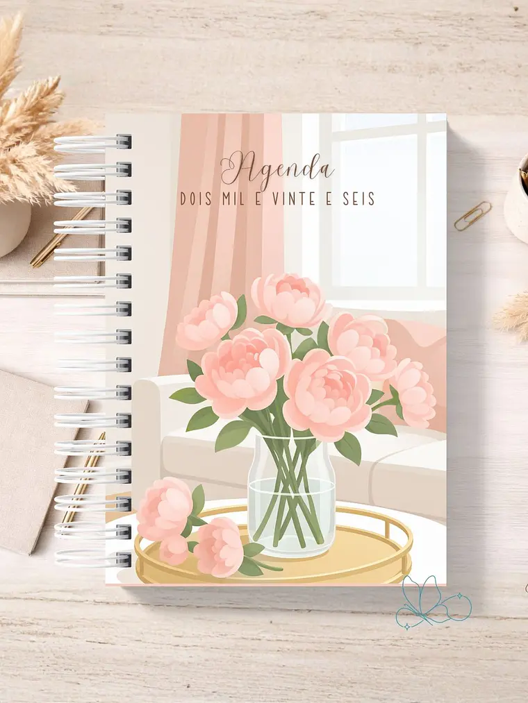 Agenda Vaso de Rosas 1