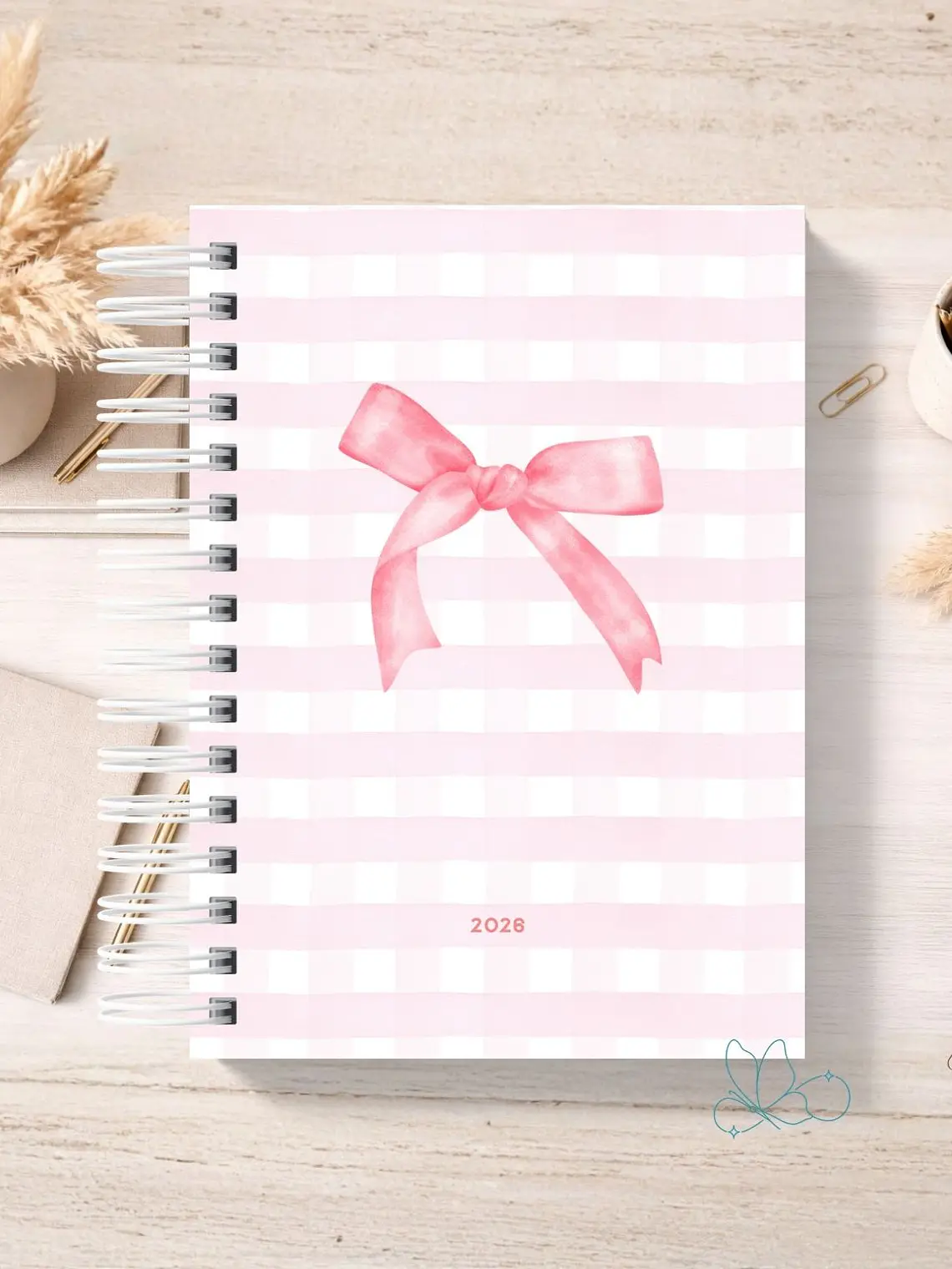 Agenda Laço Minimalista 1