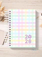 Agenda Xadrez Colorido - Thumbnail 1