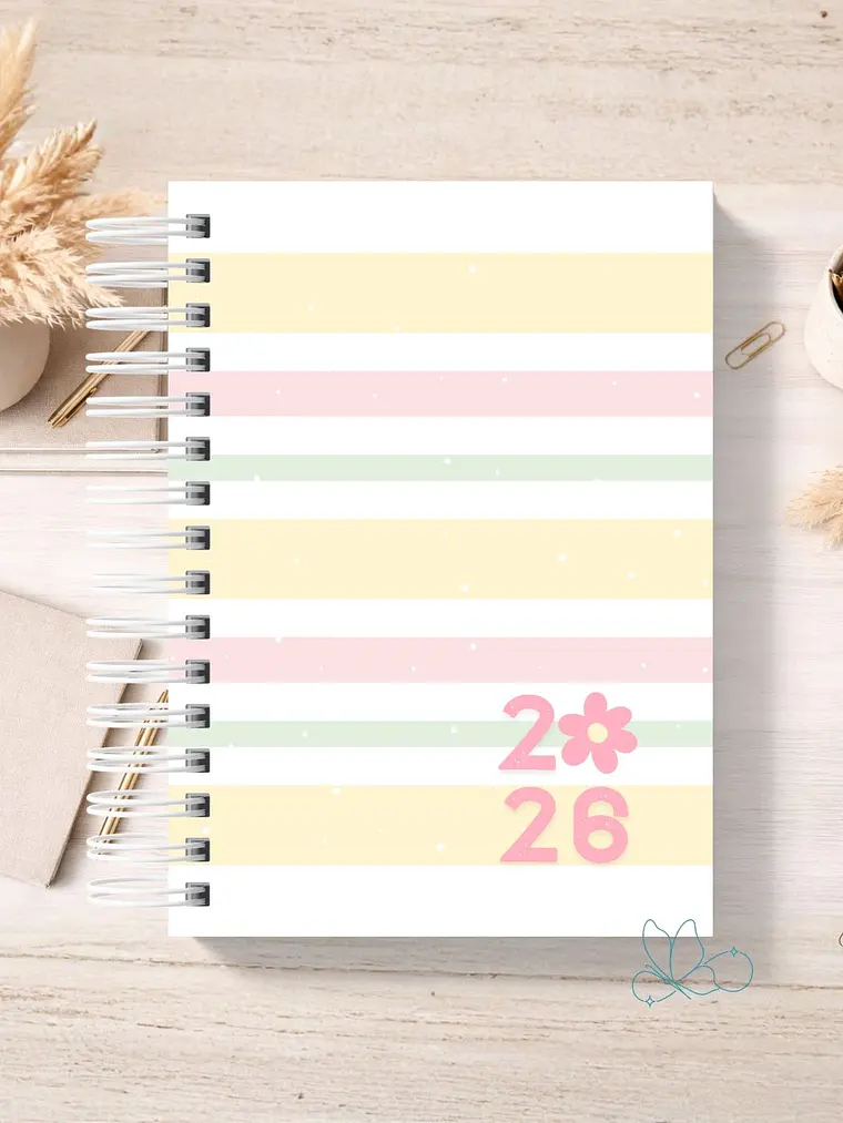 Agenda Listrado Horizontal 1