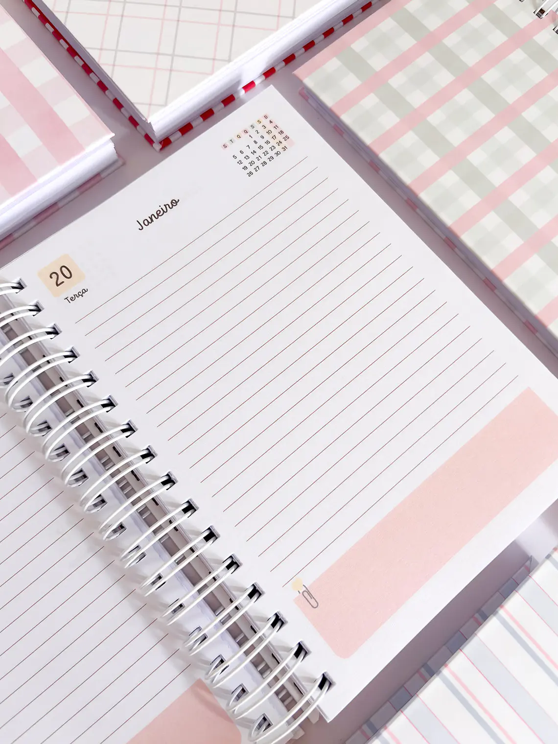 Agenda Happy Face Roxo 11