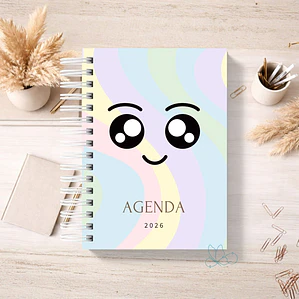 Agenda Happy Face Colorida