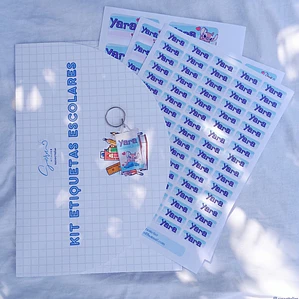 Kit etiquetas escolares