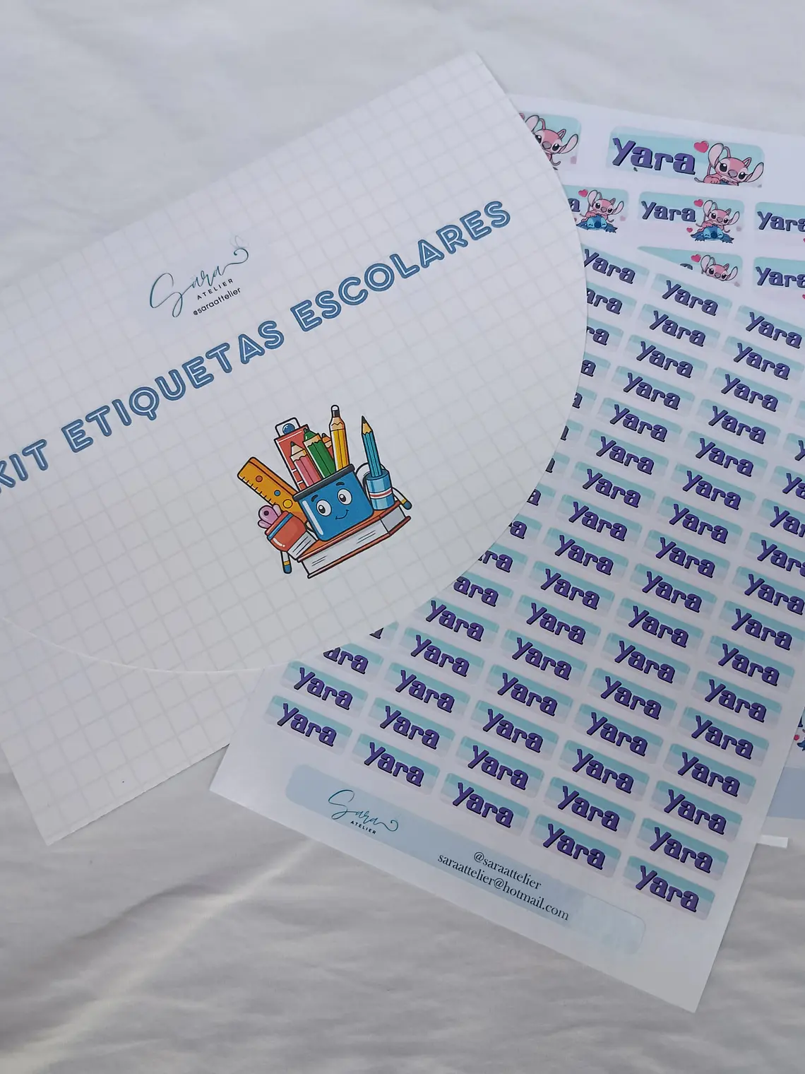 Kit etiquetas escolares 2