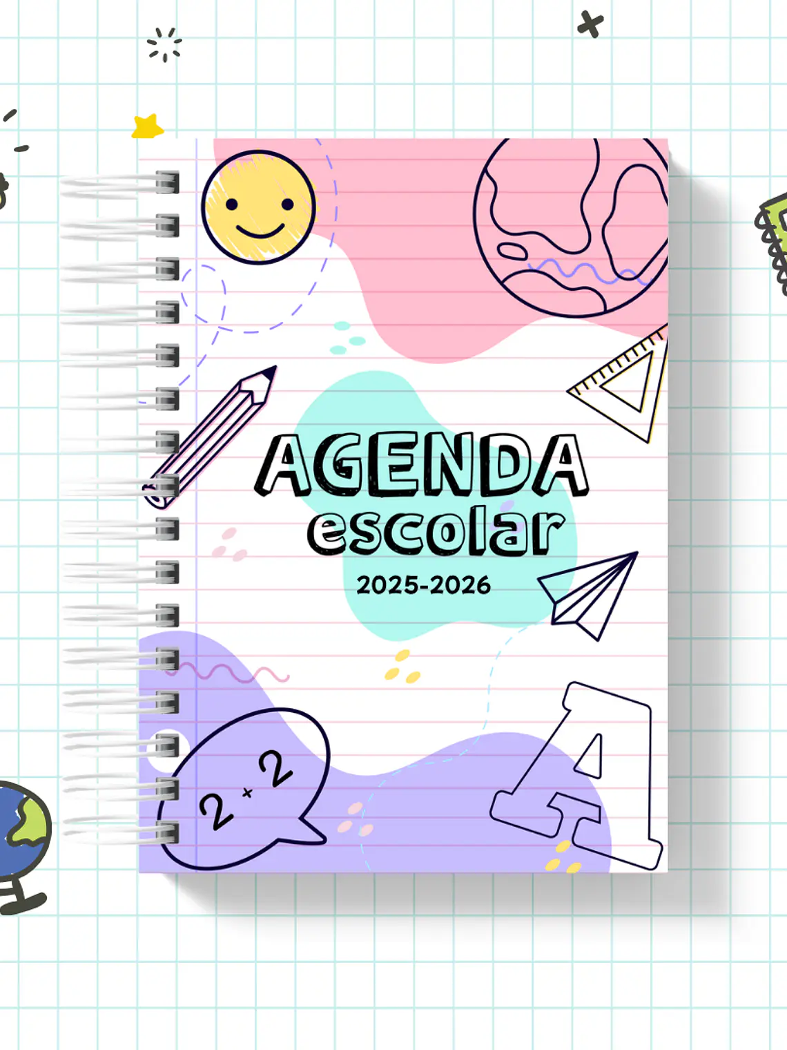 Agenda Escolar Candy School 1
