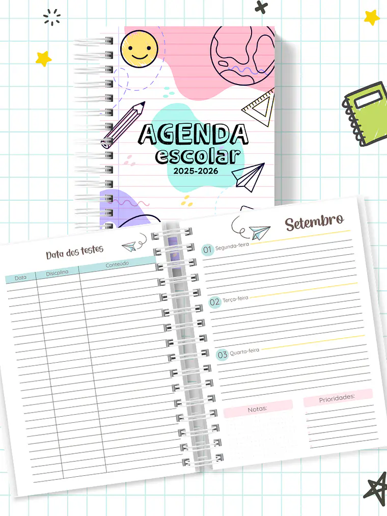 Agenda Escolar Candy School 3