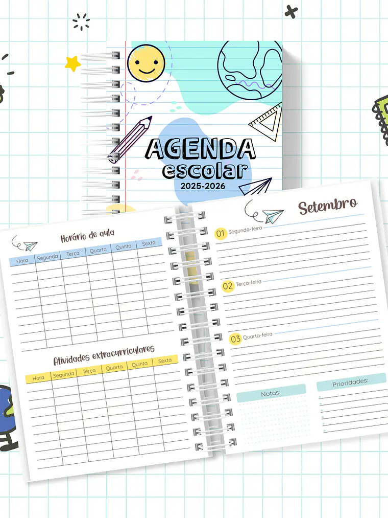 Agenda Escolar Fresh School 2