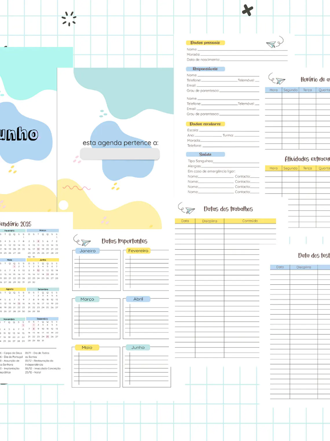 Agenda Escolar Fresh School 3