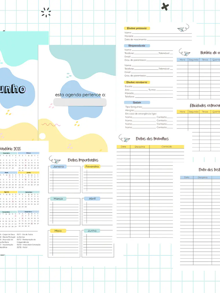 Agenda Escolar Fresh School 3