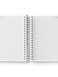 Caderno Sweet Lines Azul  - Thumbnail 3
