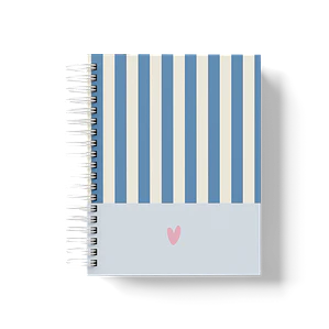 Caderno Sweet Lines Azul 