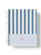 Caderno Sweet Lines Azul  - Thumbnail 1