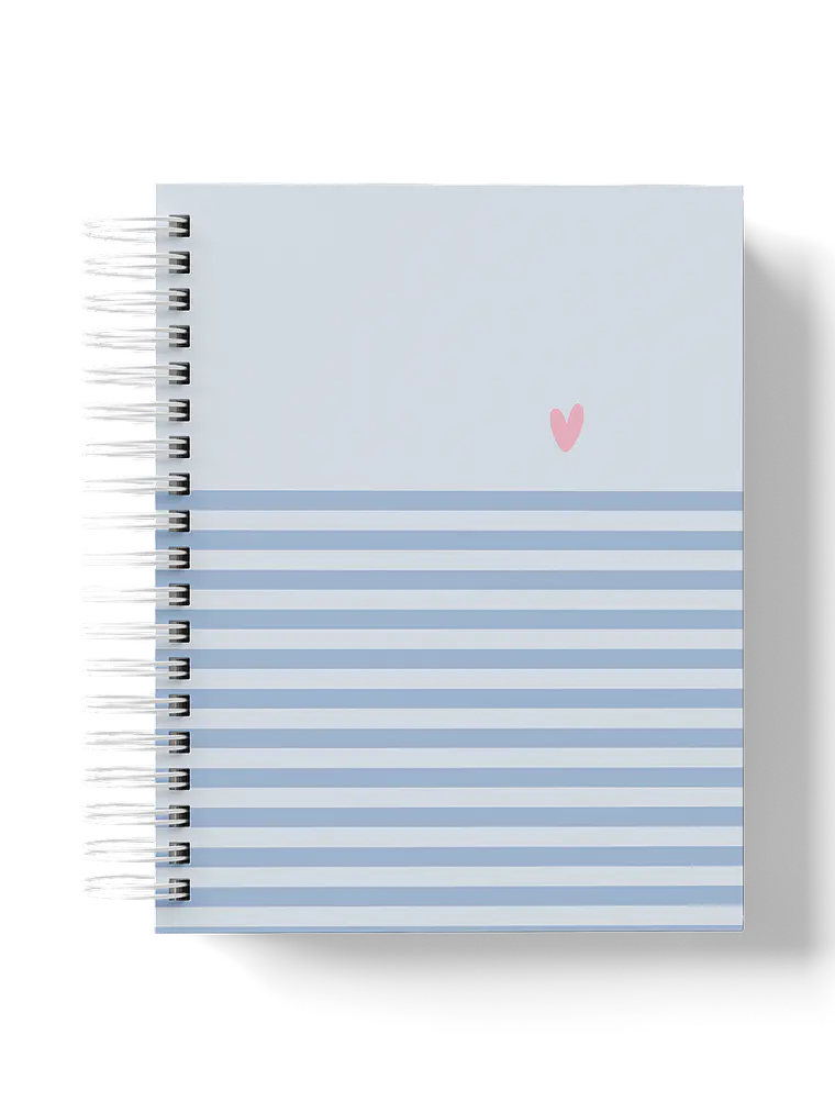 Caderno Lovely Grid azul 1