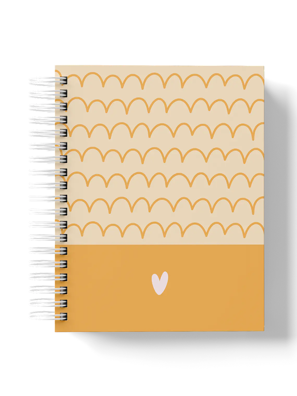 Caderno Calm Waves laranja 1