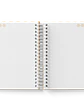 Caderno Margarida Grid laranja - Thumbnail 4