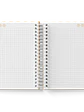Caderno Sweet Lines laranja - Thumbnail 3