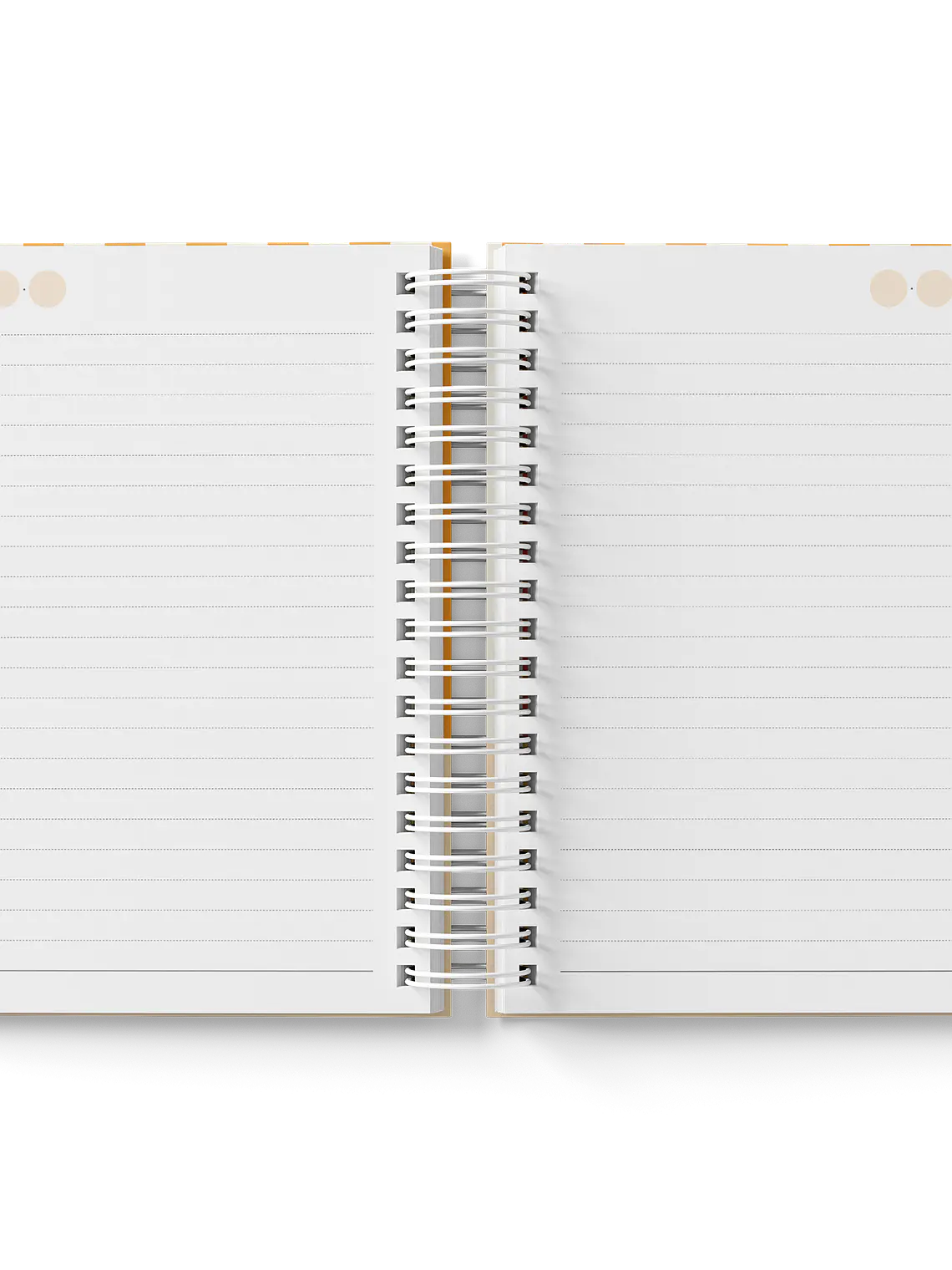 Caderno Sweet Lines laranja 2