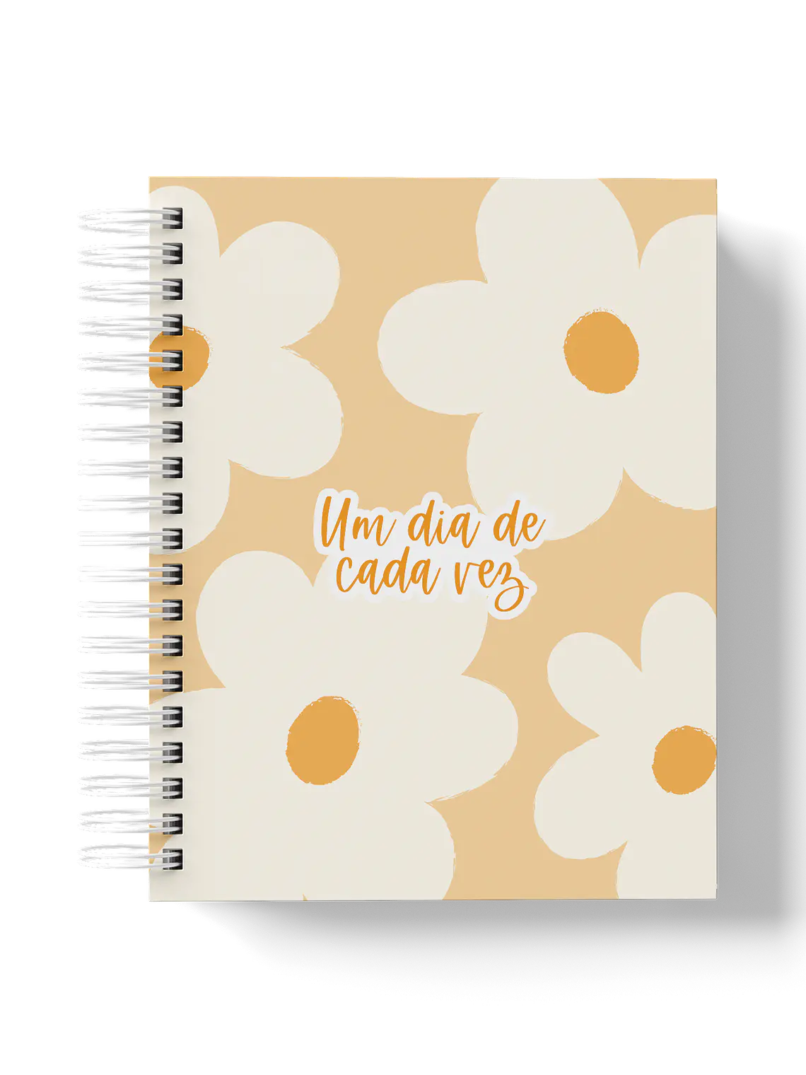 Caderno Daisy Notes laranja 1