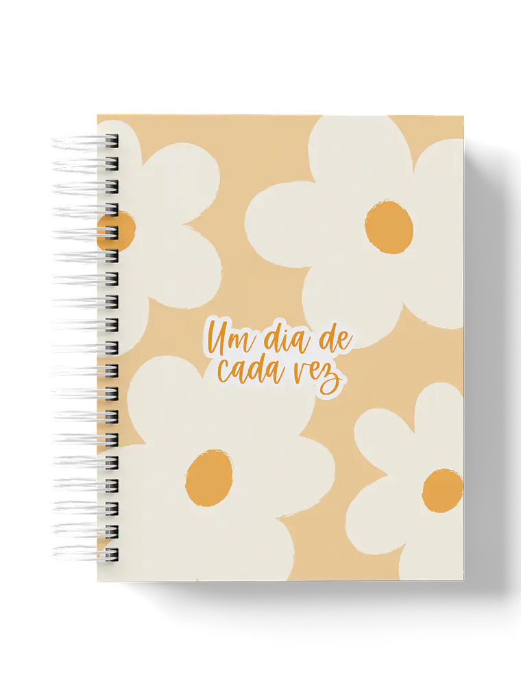 Caderno Daisy Notes laranja 1