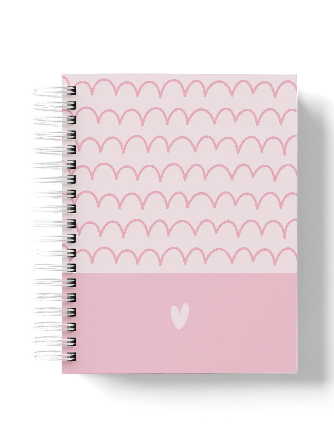 Caderno Calm Waves rosa 1