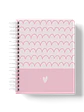 Caderno Calm Waves rosa - Thumbnail 1