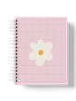 Caderno Margarida Grid rosa - Thumbnail 1