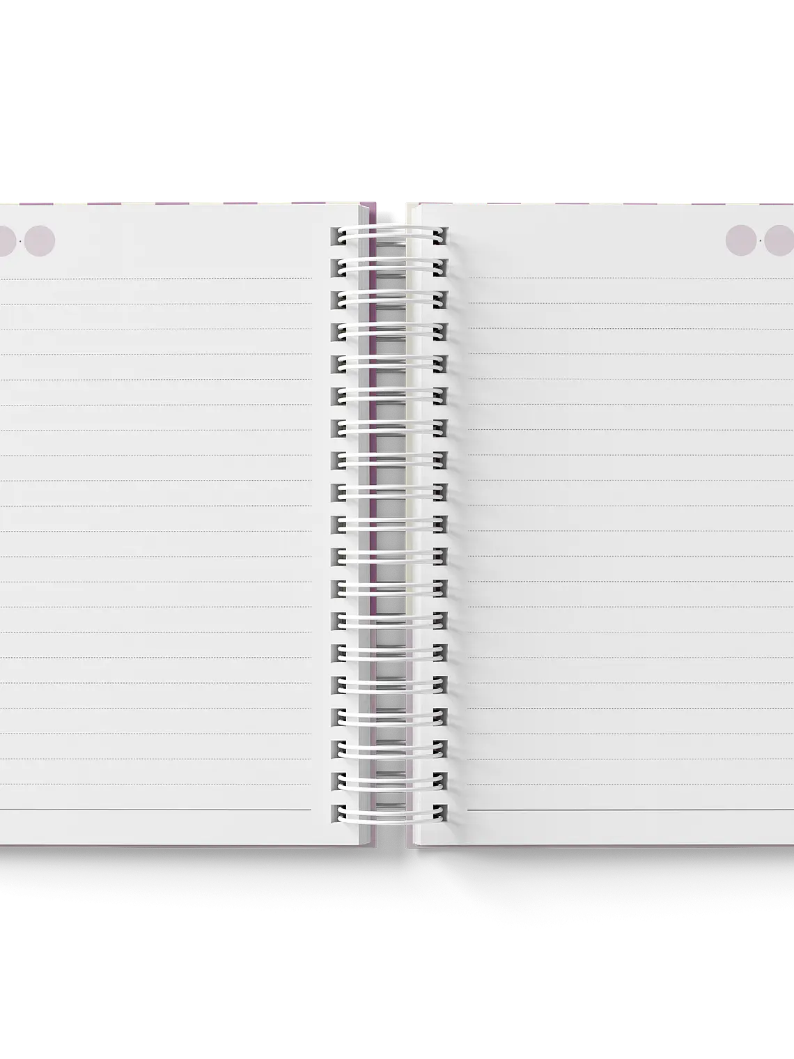 Caderno Calm Waves roxo 2