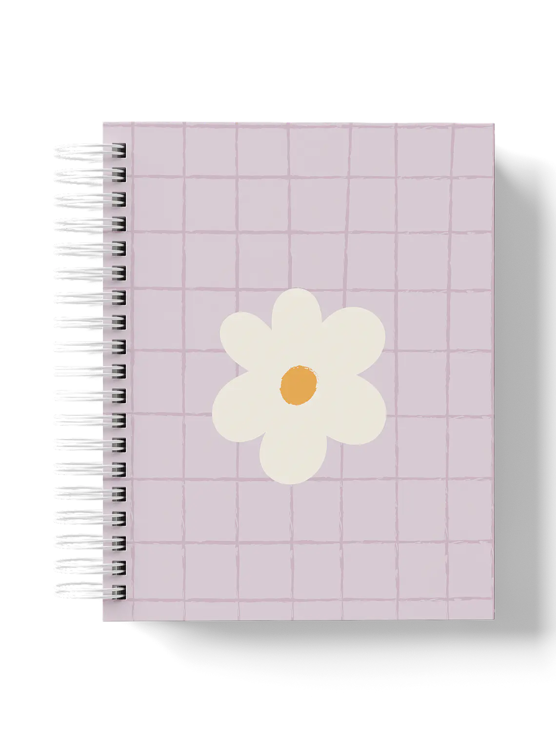 Caderno Margarida Grid roxo 1