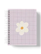 Caderno Margarida Grid roxo - Thumbnail 1