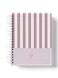 Caderno Sweet Lines roxo - Thumbnail 1