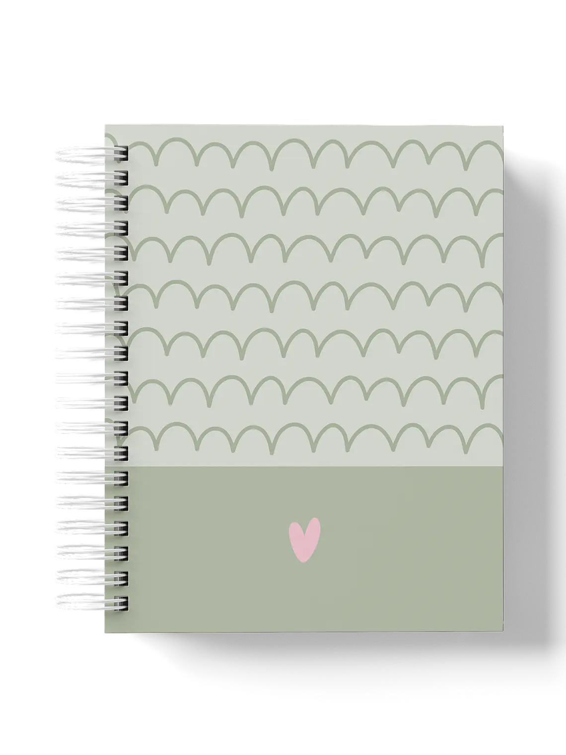 Caderno Calm Waves verde 1