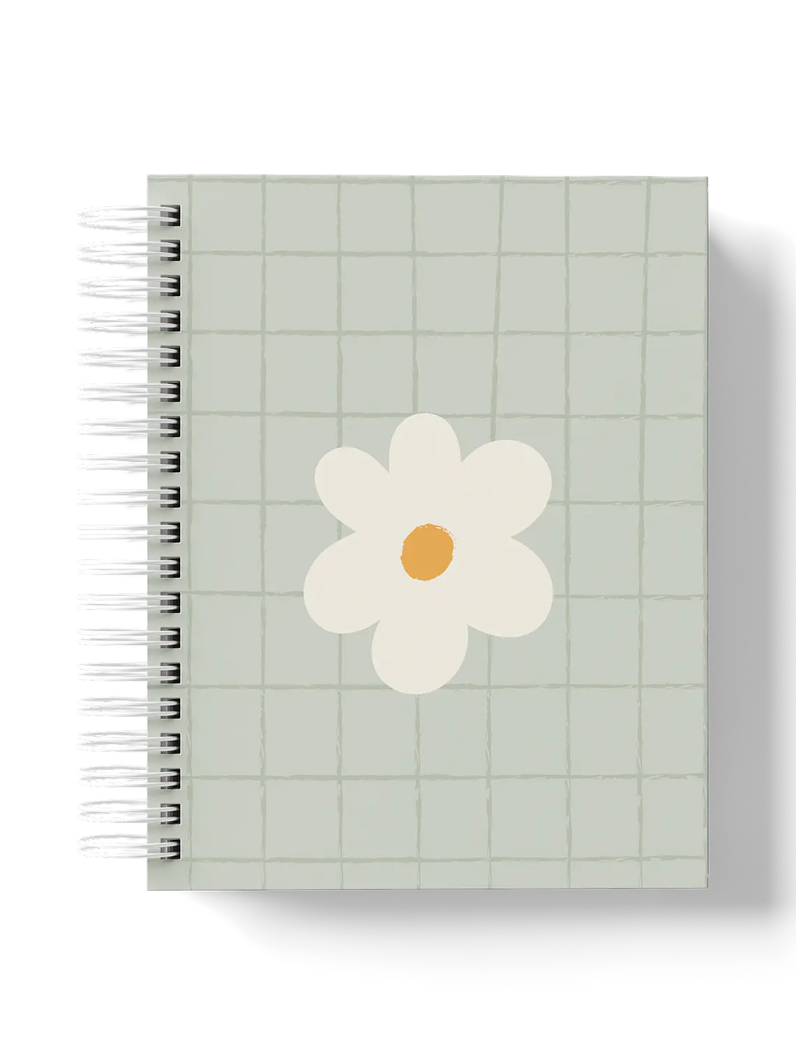 Caderno Margarida Grid verde 1