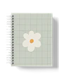Caderno Margarida Grid verde - Thumbnail 1