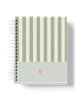 Caderno Sweet Lines verde - Thumbnail 1