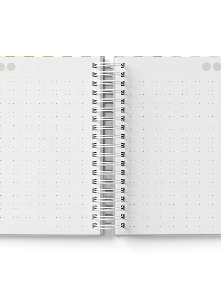 Caderno Daisy Notes verde 4