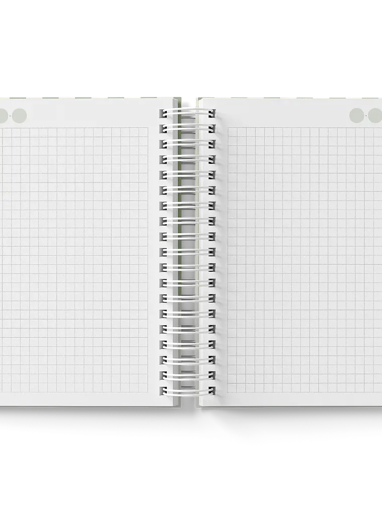 Caderno Daisy Notes verde 3