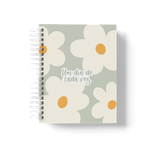 Caderno Daisy Notes verde