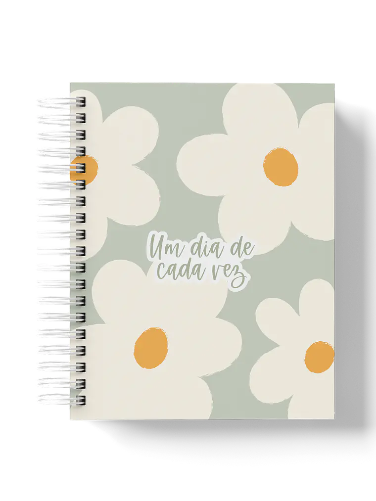 Caderno Daisy Notes verde 1