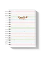 Caderno Listras Coloridas - Thumbnail 1