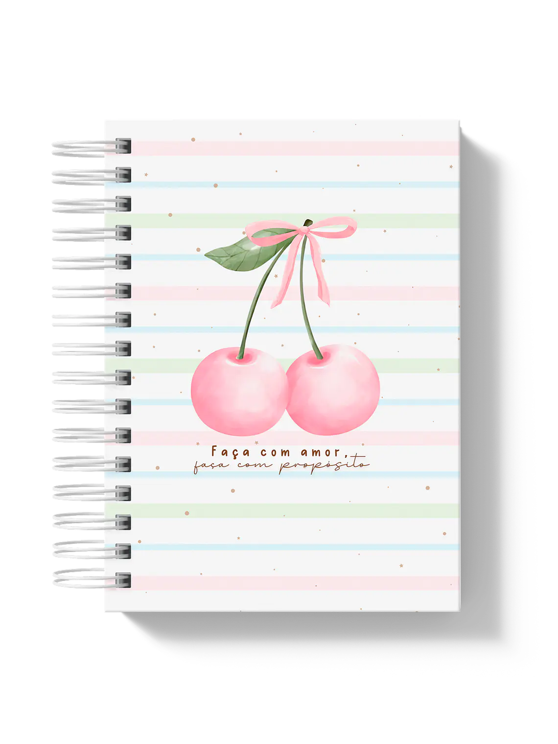 Caderno Cerejas Listradas 1